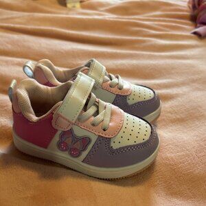 Kids Pink and Purple Sneakers